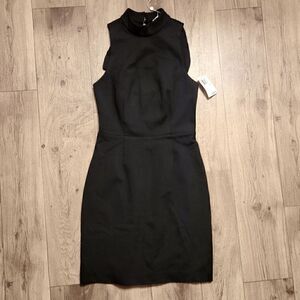 Trina Turk Sleeveless Open Back Black Dress Size 0